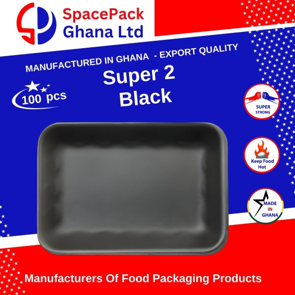 square plate - super 2 Black